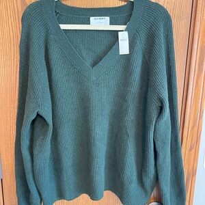 Old Navy Women's Green Sweater